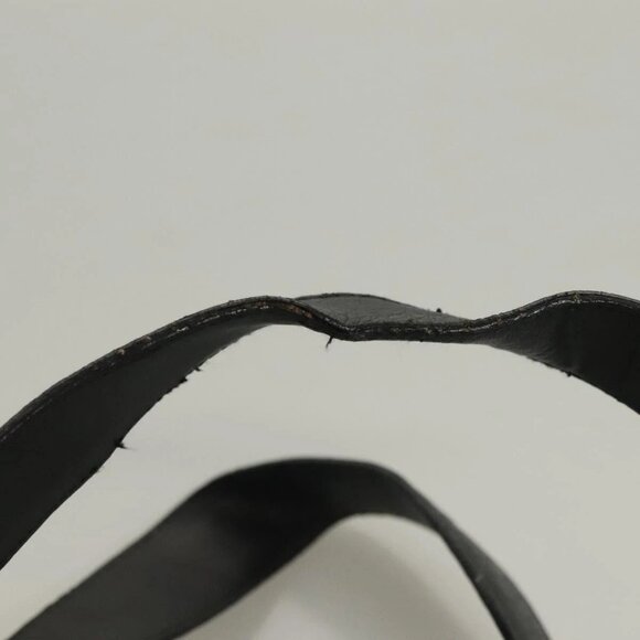 Salvatore Ferragamo Gancini Shoulder Bag Leather Black Gold Auth - Picture 8 of 16